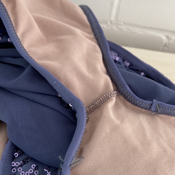 Sequin Leotard Dress ~ Performance Dress ~ Full Length Sequin Dance Dress - Picture 9 of 15